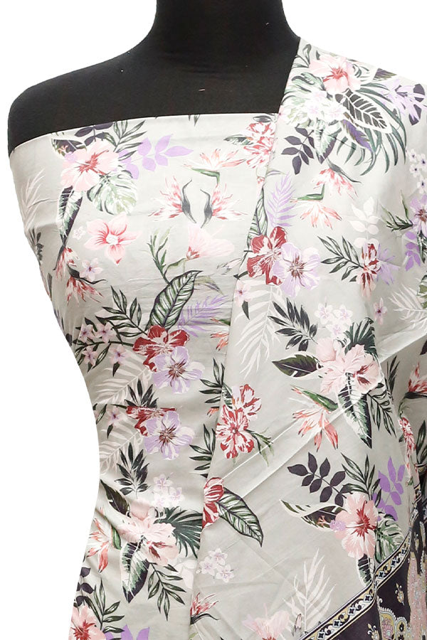 Print Lawn 3Pcs D#3-19