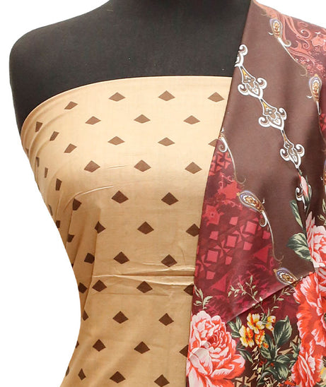 Print Lawn 3Pcs D#3-21