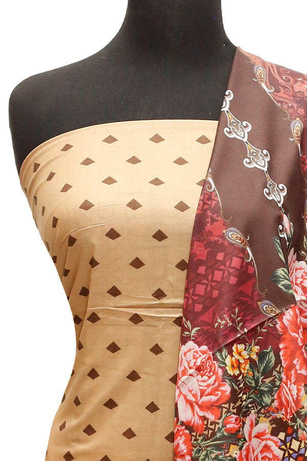 Print Lawn 3Pcs D#3-21