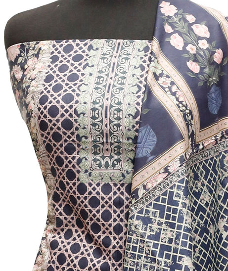 Print Lawn 3Pcs D#3-03