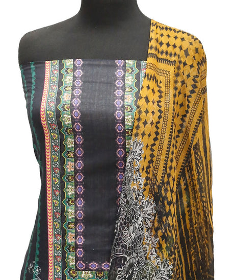 Print Lawn Chiffon Dupatta 3Pcs D#3-10