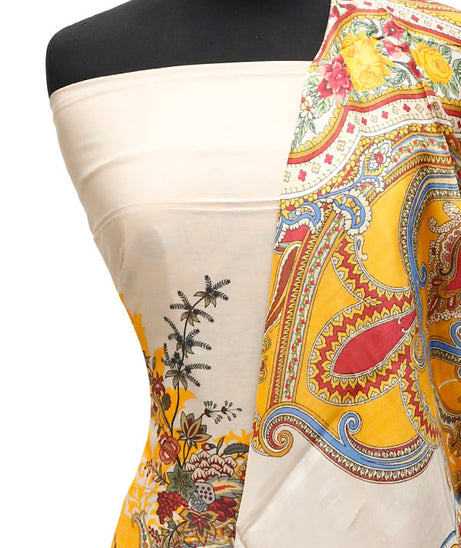 Print Lawn Silk Dupatta 3Pcs D#1-18