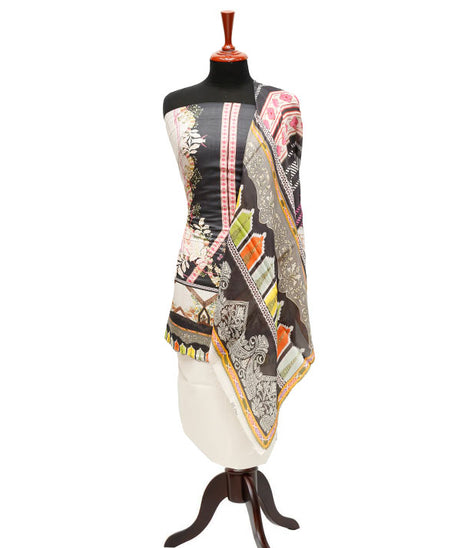 Print Lawn Silk Dupatta 3Pcs D#1-20