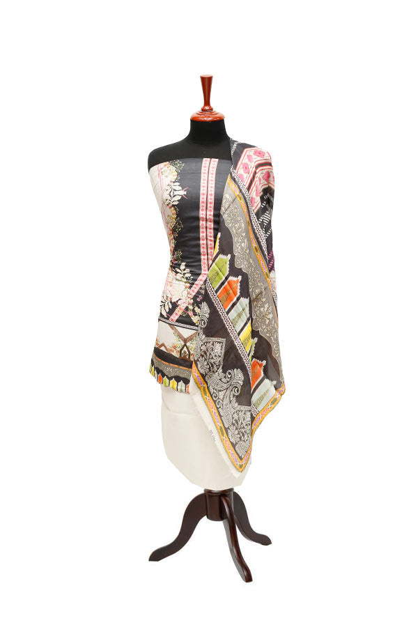 Print Lawn Silk Dupatta 3Pcs D#1-20