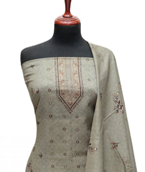 Puri Print Doria Lawn`25 D#6983 (Brown)