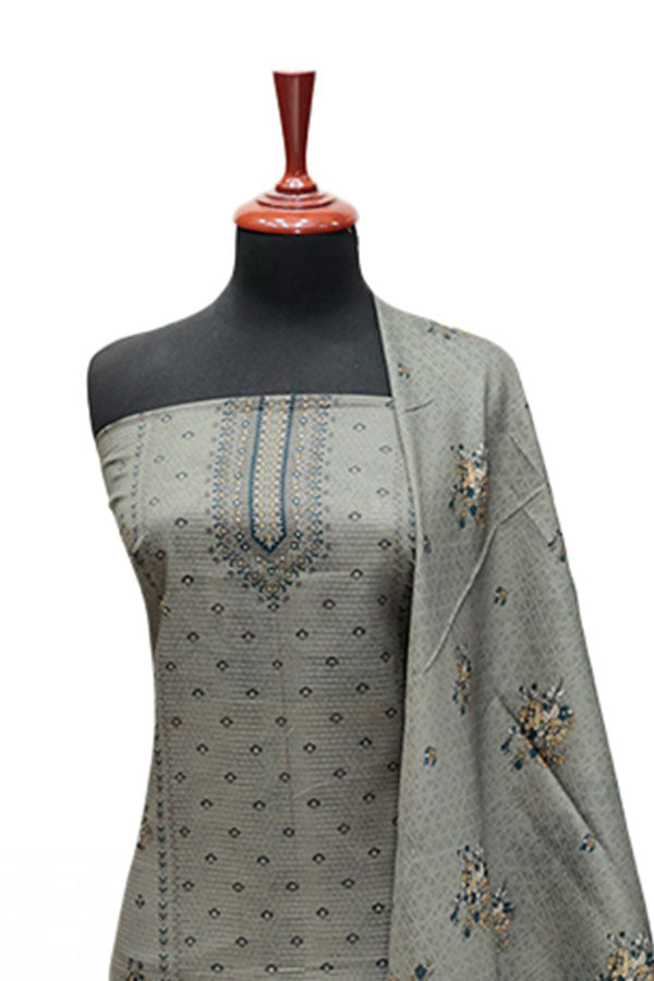 Puri Print Doria Lawn`25 D#6983 (L Brown)