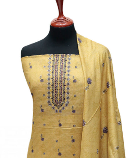 Puri Print Doria Lawn`25 D#6983 (Mustard)