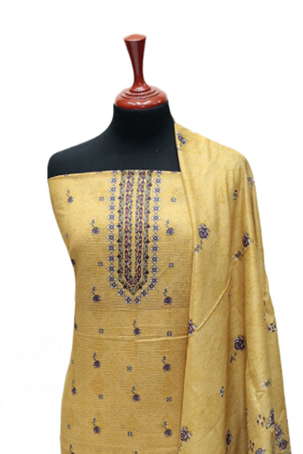 Puri Print Doria Lawn`25 D#6983 (Mustard)