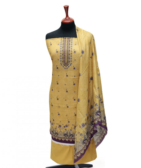 Puri Print Doria Lawn`25 D#6983 (Mustard)