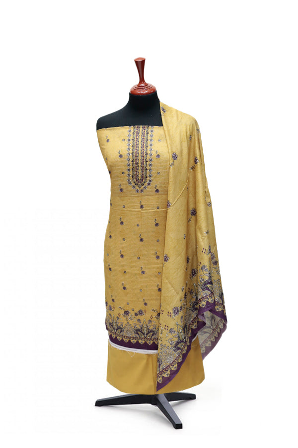 Puri Print Doria Lawn`25 D#6983 (Mustard)