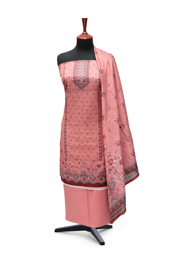 Puri Print Doria Lawn`25 D#6983 (Pink)