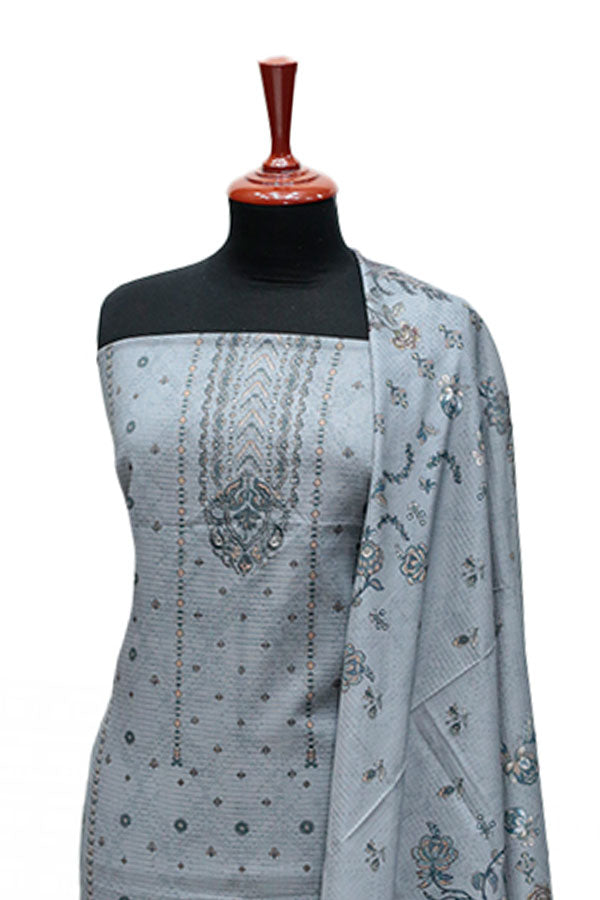 Puri Print Doria Lawn`25 D#6983 (S Grey)