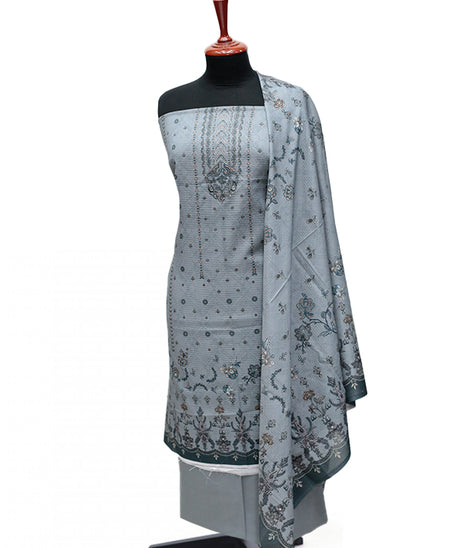Puri Print Doria Lawn`25 D#6983 (S Grey)