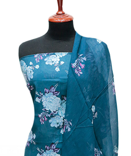 Puri Print Lawn C/Dupatta`25 D#7035 (Zink)