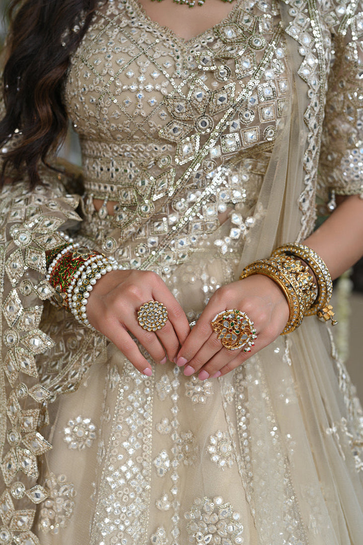 Qalamkar Singhar Wedding Formals'24 RF#6 ROOP