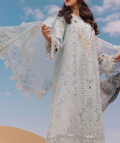 Qalamkar Chikankari Eid Edit'24 KM#06 (APOLLINE)