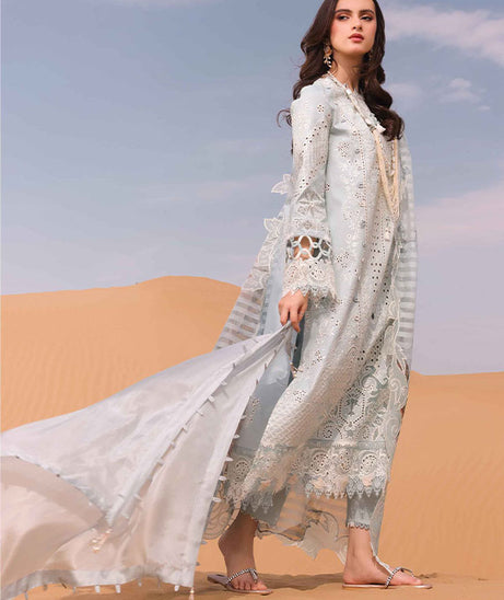 Qalamkar Chikankari Eid Edit'24 KM#06 (APOLLINE)