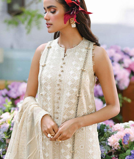 Qalamkar Chikankari Eid Edit`23 CF#01