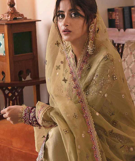 Qalamkar Khaab Luxury Formals`22 Vol-2 NF#2