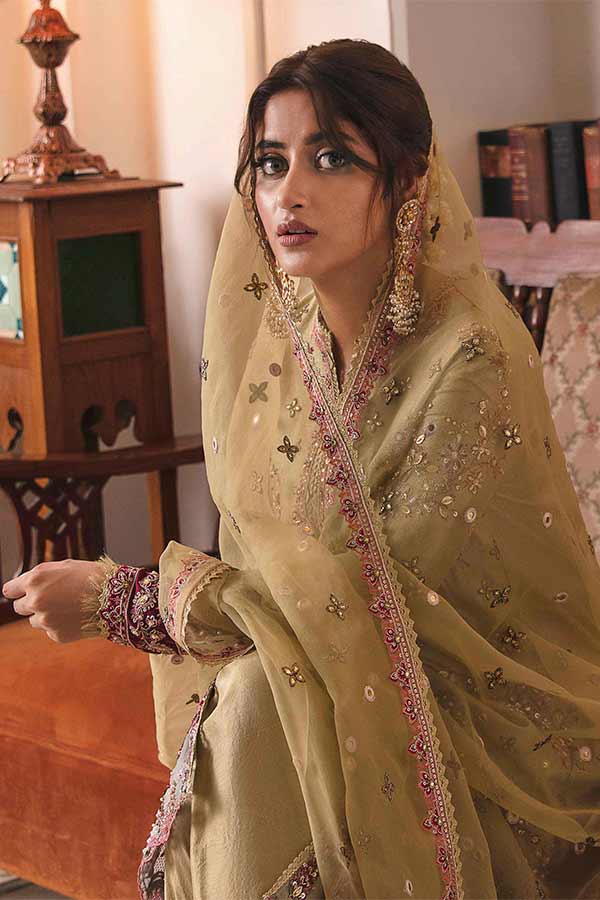 Qalamkar Khaab Luxury Formals`22 Vol-2 NF#2