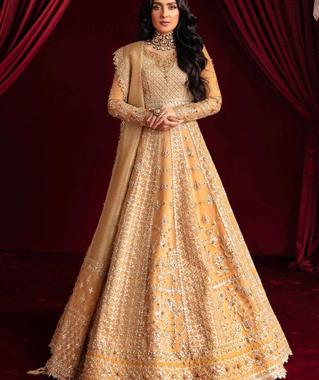 Qalamkar Heer Ranjha Luxury Formals`23 Fariya