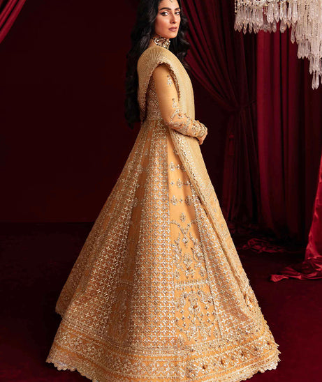 Qalamkar Heer Ranjha Luxury Formals`23 Fariya