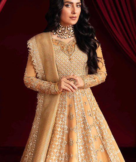 Qalamkar Heer Ranjha Luxury Formals`23 Fariya