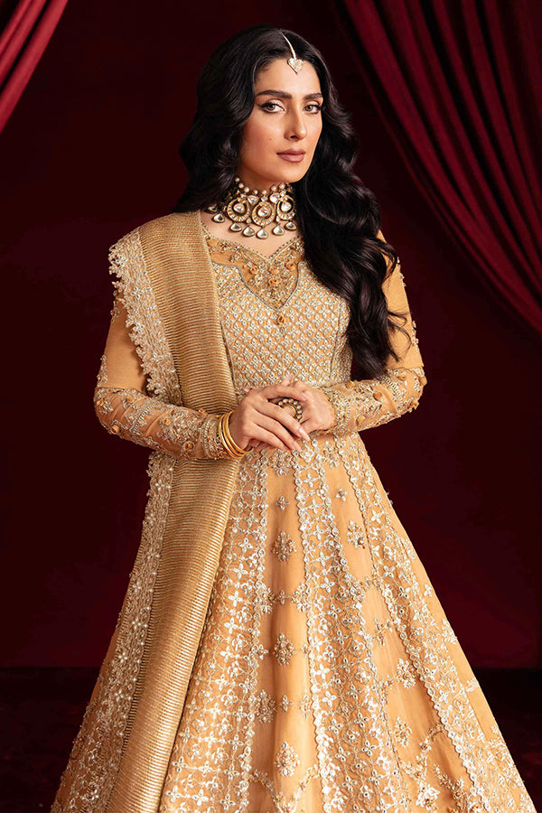Qalamkar Heer Ranjha Luxury Formals`23 Fariya