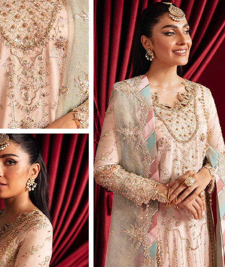 Qalamkar Heer Ranjha Luxury Formals`23 Mehar