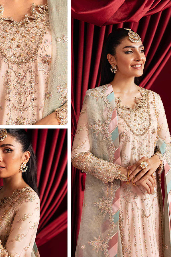 Qalamkar Heer Ranjha Luxury Formals`23 Mehar