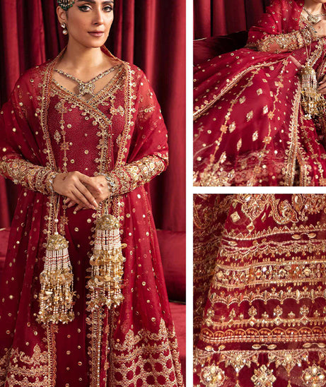 Qalamkar Heer Ranjha Luxury Formals`23 Mehrunnisa