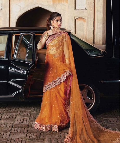 Qalamkar Shadmani Luxury Formal's`24 SH#02 RANIYA