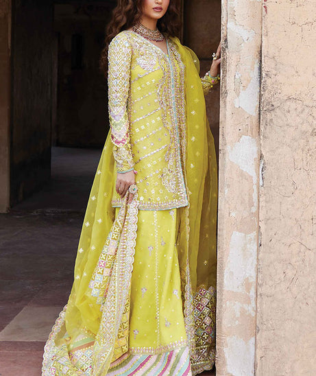 Qalamkar Shadmani Luxury Formal's`24 SH#05 DANIA