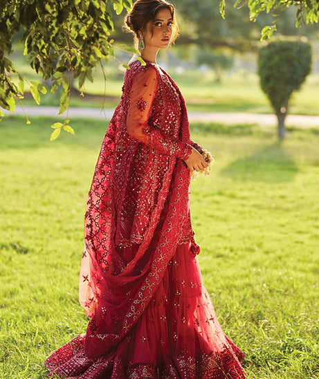 Qalamkar Shadmani Luxury Formal's`24 SH#07 NURAH