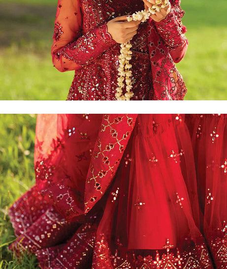 Qalamkar Shadmani Luxury Formal's`24 SH#07 NURAH