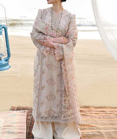 Qalamkar Luxury Lawn Summer'23 SP#03 (KHANSA)