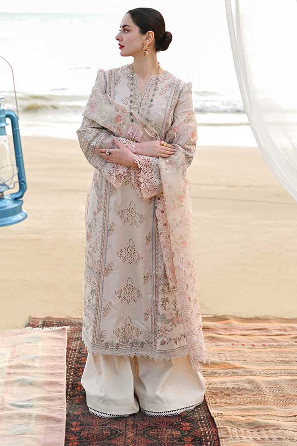 Qalamkar Luxury Lawn Summer'23 SP#03 (KHANSA)