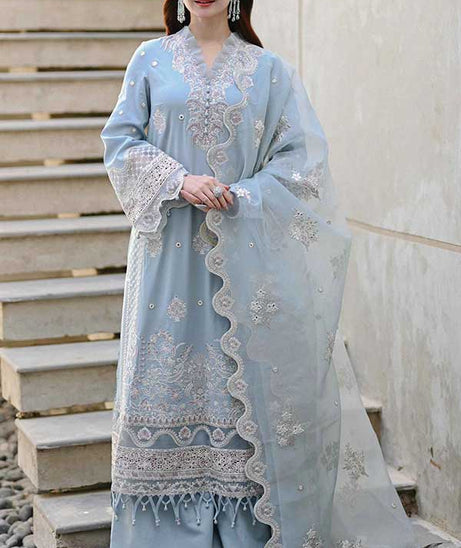 Qalamkar Luxury Lawn Summer'23 SP#04 (AAIMA)