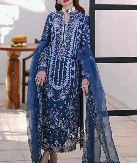 Qalamkar Luxury Lawn Summer'23 SP#06 (KIRAL)