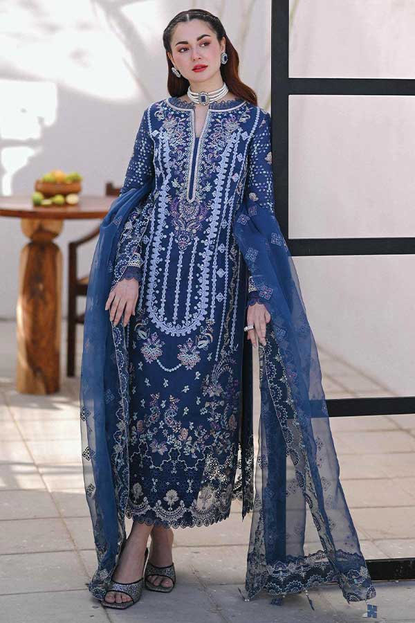 Qalamkar Luxury Lawn Summer'23 SP#06 (KIRAL)