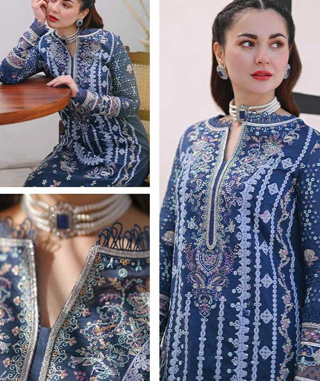 Qalamkar Luxury Lawn Summer'23 SP#06 (KIRAL)