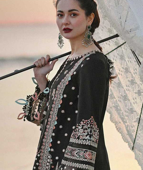 Qalamkar Luxury Lawn Summer'23 SP#11 (HUMA)