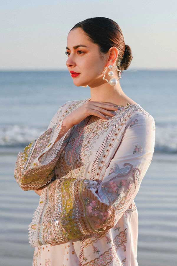 Qalamkar Luxury Lawn Summer'23 SP#14 (BRIA)