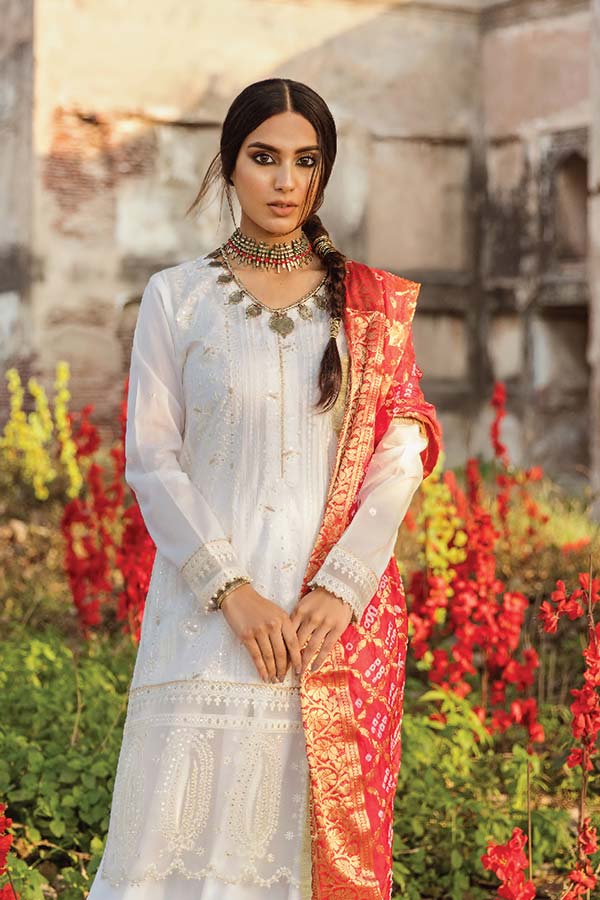 Qalamkar Luxury Lawn Collection`21 D#09