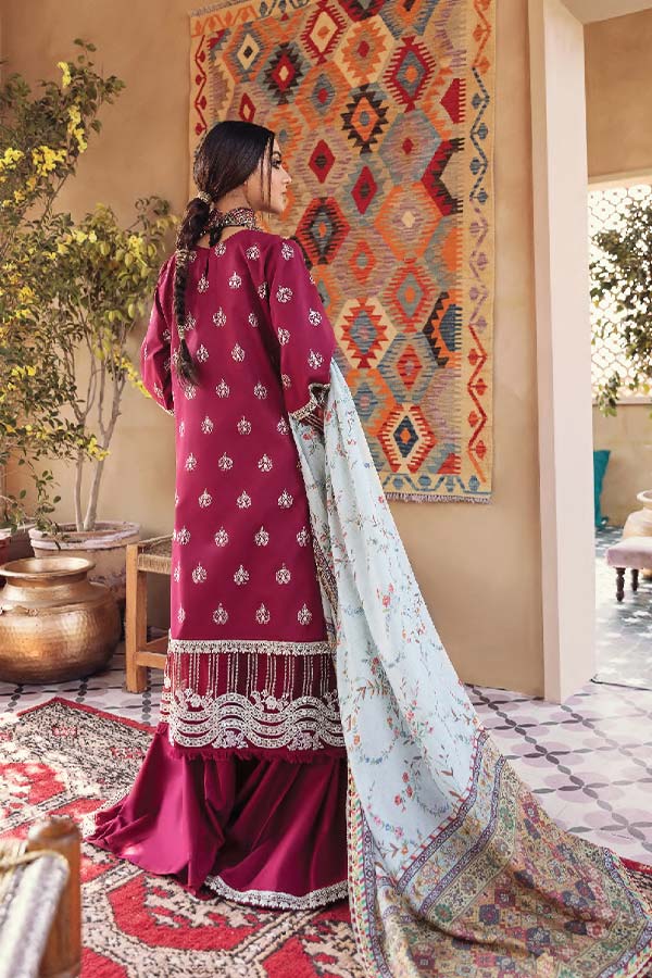 Qalamkar Luxury Lawn Collection`21 D#10