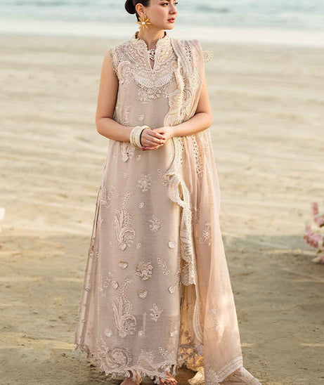 Qalamkar Sahil Luxury Lawn'25 FK#01