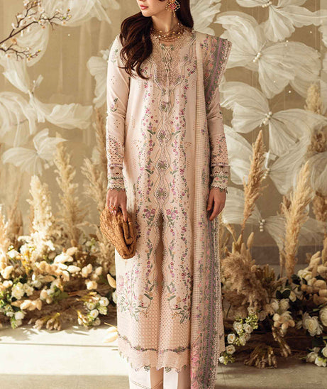 Qalamkar Sahil Luxury Lawn'25 FK#12