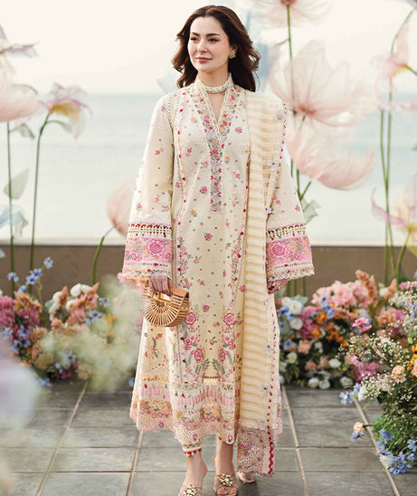 Qalamkar Sahil Luxury Lawn'25 FK#14