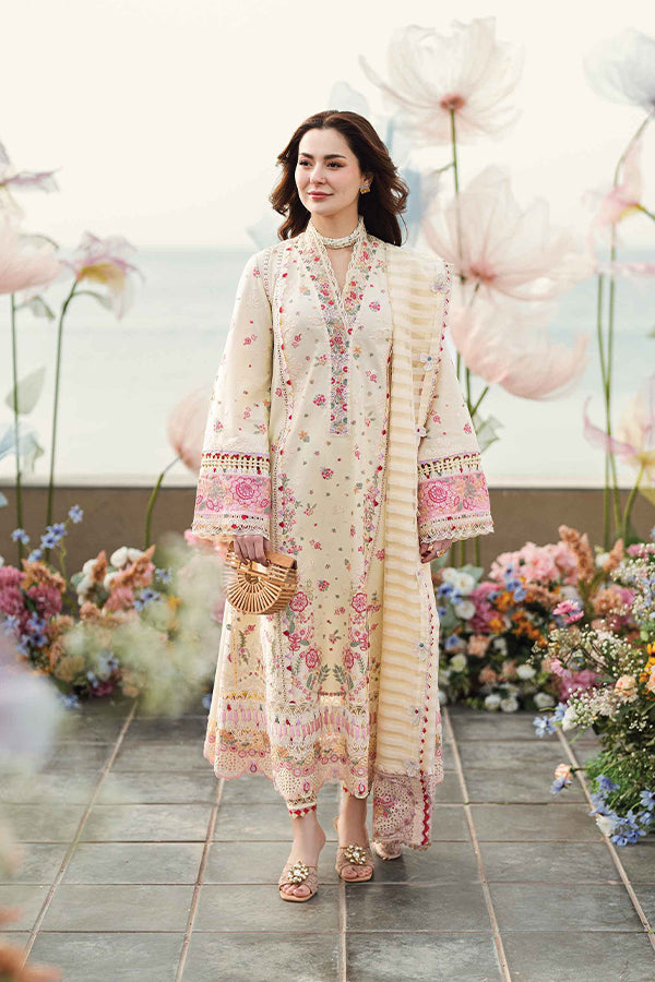 Qalamkar Sahil Luxury Lawn'25 FK#14