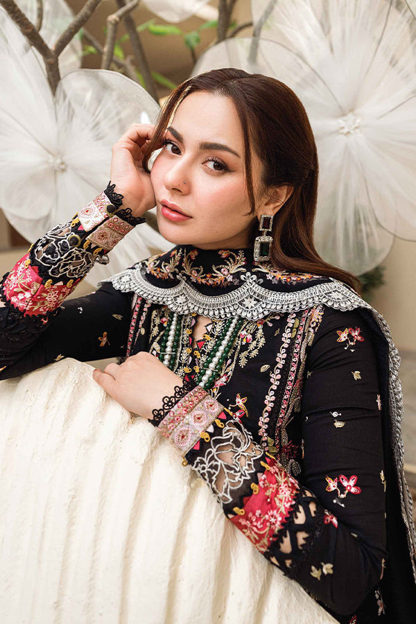 Qalamkar Sahil Luxury Lawn'25 FK#15